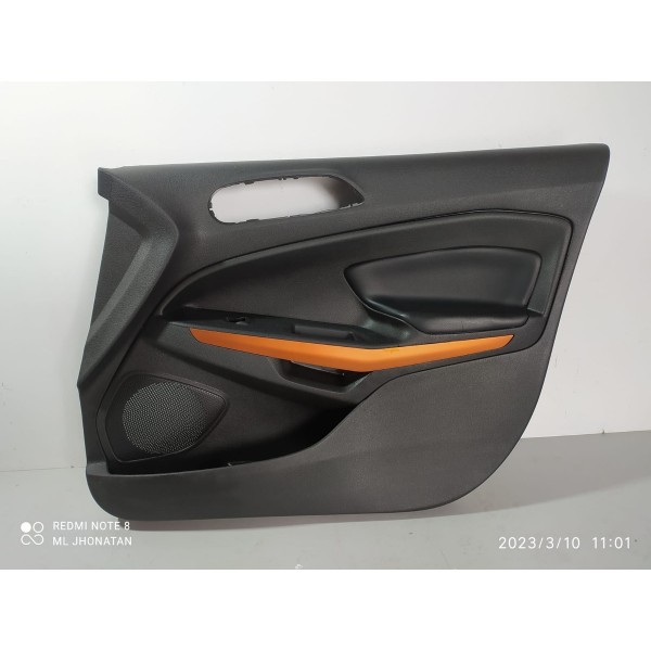 Forro Porta Ecosport Dianteiro Direito Storm 2018/2021 Preto