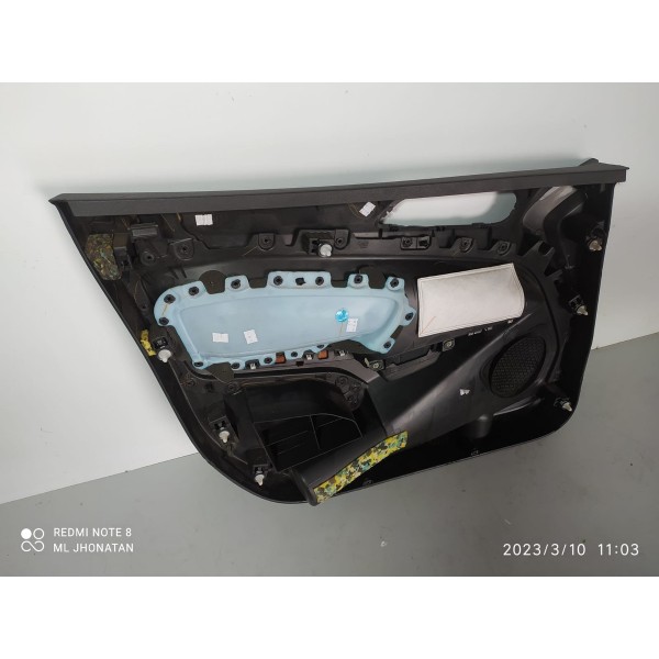 Forro Porta Ecosport Dianteiro Direito Storm 2018/2021 Preto