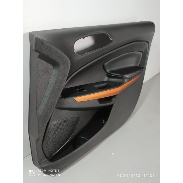Forro Porta Ecosport Dianteiro Direito Storm 2018/2021 Preto