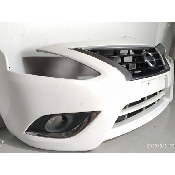 Parachoque Versa Dianteiro Completov 2014/2020 Branco