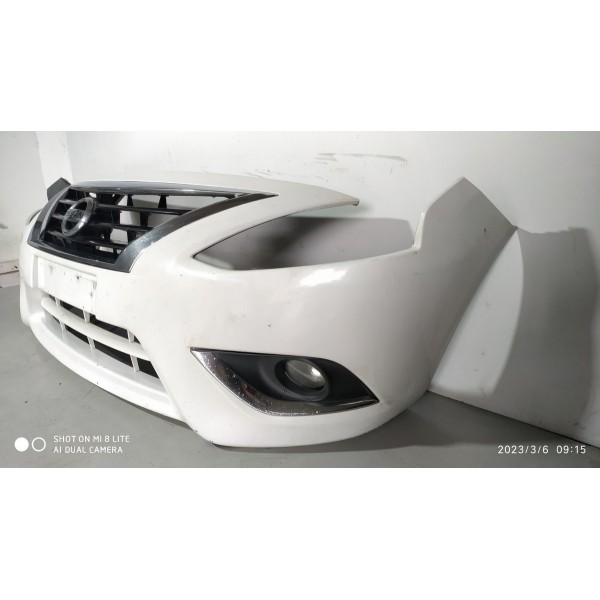Parachoque Versa Dianteiro Completov 2014/2020 Branco