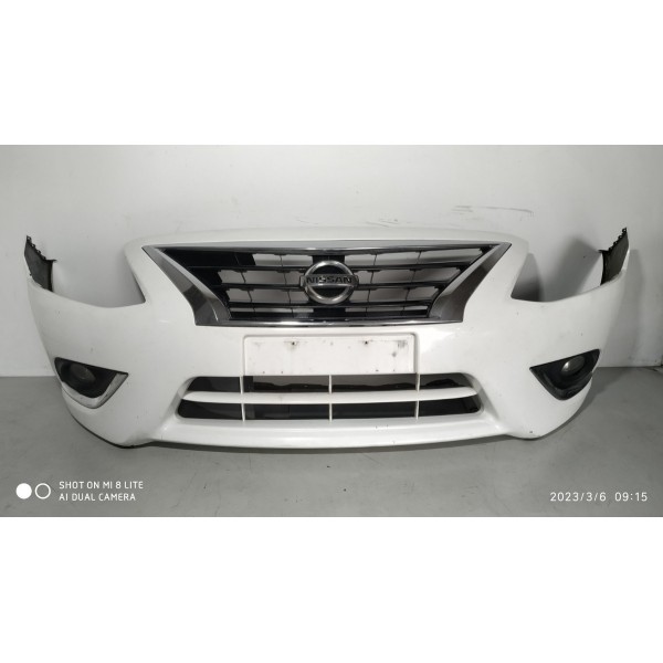 Parachoque Versa Dianteiro Completov 2014/2020 Branco