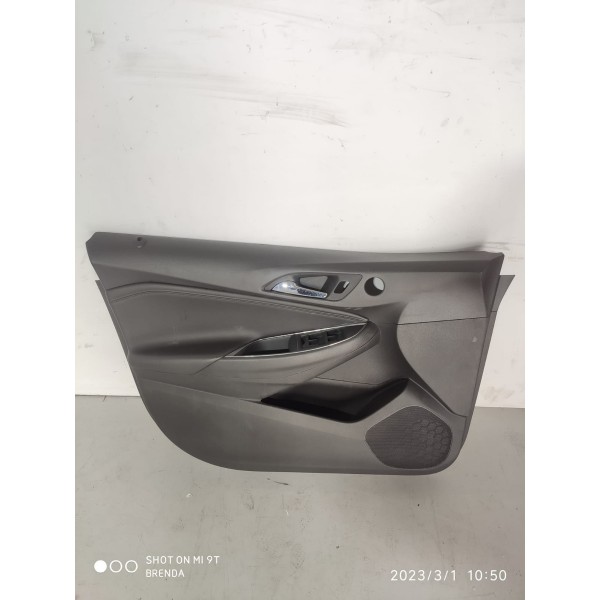 Forro Porta Dianteiro Esquerdo Cruze 2017 2018 2022 Preto