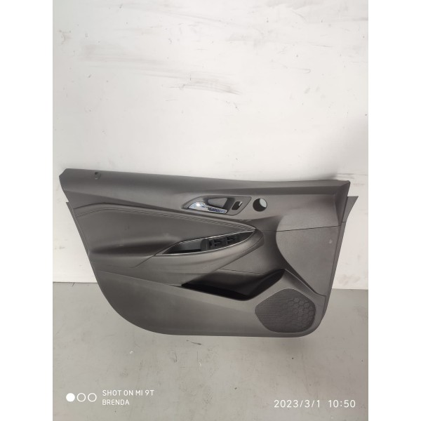 Forro Porta Dianteiro Esquerdo Cruze 2017 2018 2022 Preto