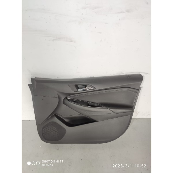 Forro Porta Cruze Dianteiro Esquerdo 2017 2018 2022 Preto