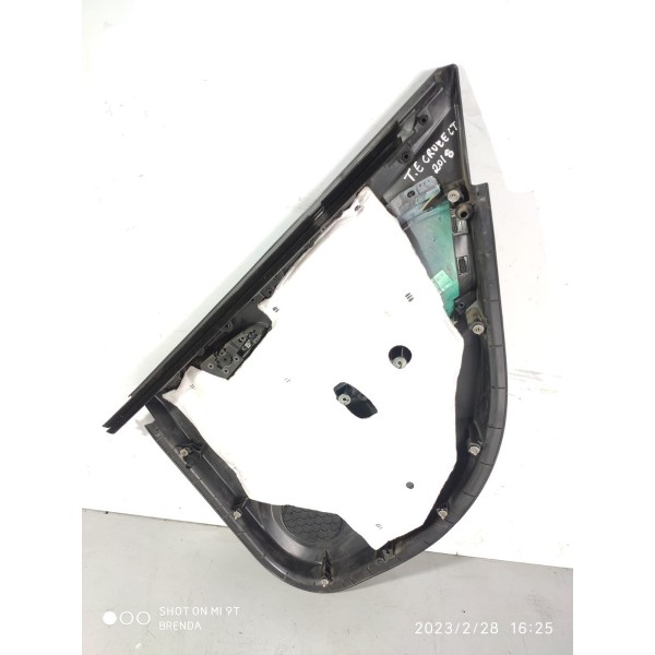 Forro Porta Cruze Hatch Traseiro Esquerdo 2017 2018 2022 Preto