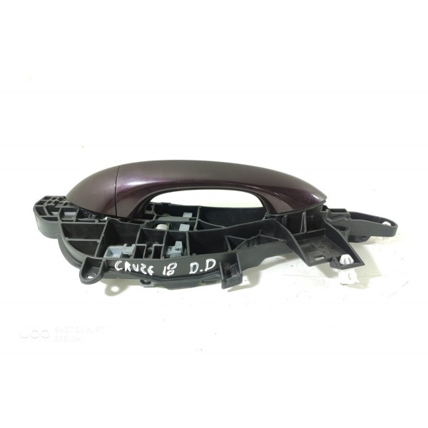 Maçaneta Externa Cruze Dianteira Direita 2017/2022 13515503 Bordô Dianteira
