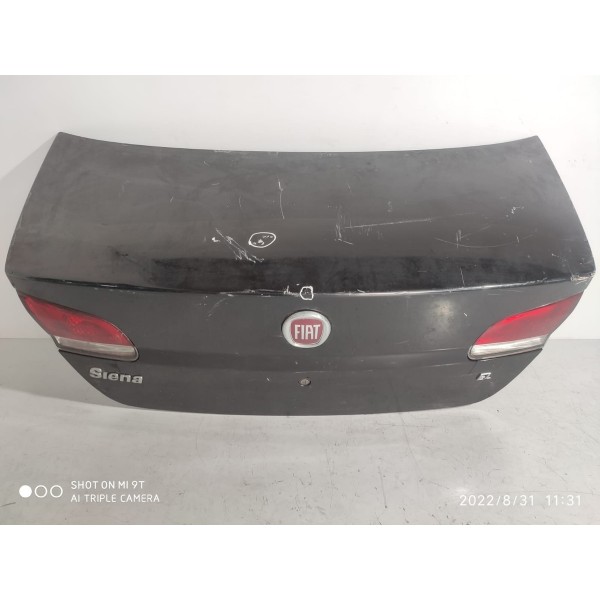 Tampa Traseira Fiat Siena 2010/2013 Elx Detalhe