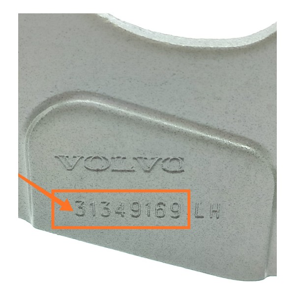 Dobradica Tampa Volvo S60 Esquerda 2011/2018 31349169