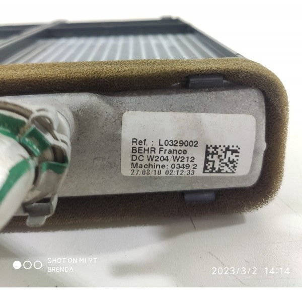 Radiador Ar Quente Mercedes C180 C200 2011/2014 Original