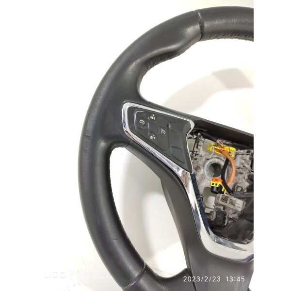 Volante Comando Cruze Lt 2017 2018 2019 2020 Detalhe - Preto