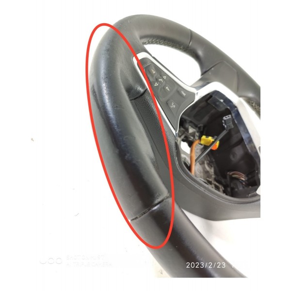 Volante Comando Cruze Lt 2017 2018 2019 2020 Detalhe - Preto