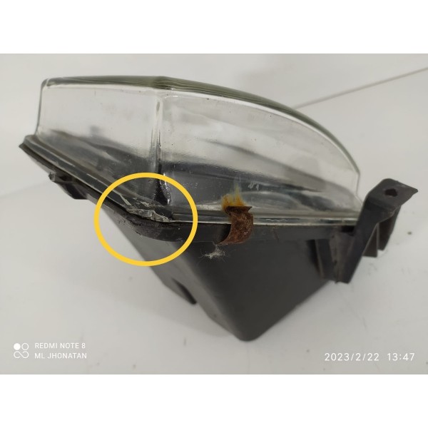 Farol Milha Prisma Direito Orig 2007 2008 2009 2011 Det Cristal