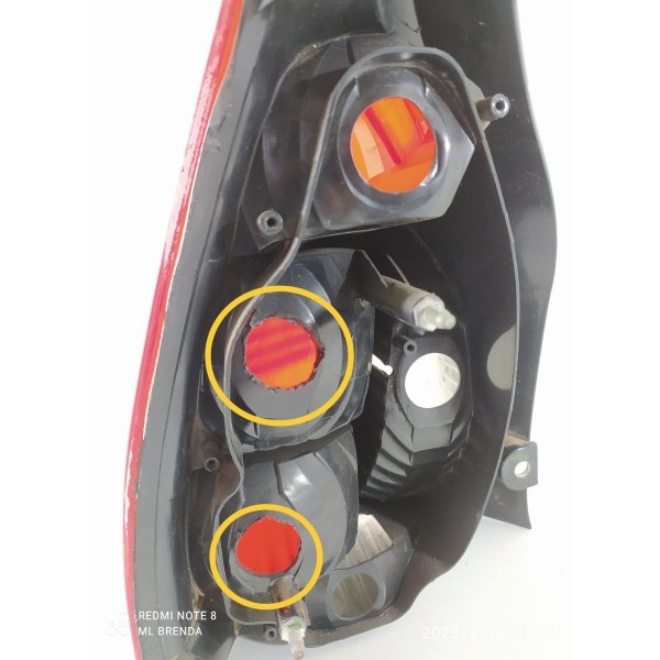 Lanterna Palio Direita 2009 2010 2011 Original Detalhe