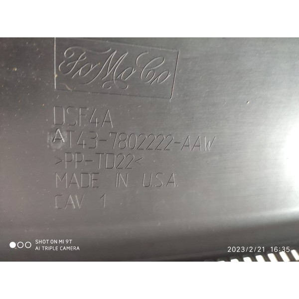 Grade Parabrisa Ford Edge 2011 2012 2013 2014 At437802222 Preto Ambos Lados