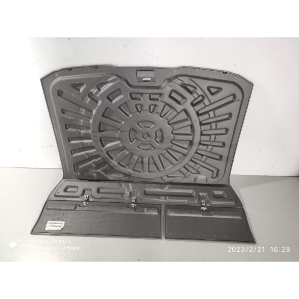 Tampão Estepe Edge Fundo Porta Malas 2008/2014 Preto