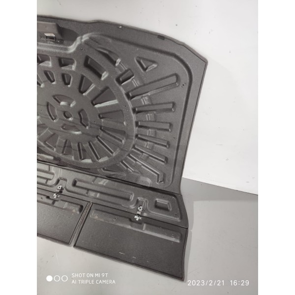 Tampão Estepe Edge Fundo Porta Malas 2008/2014 Preto