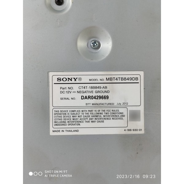 Modulo Som Ford Edge 2010 2011 2012 2013 2014