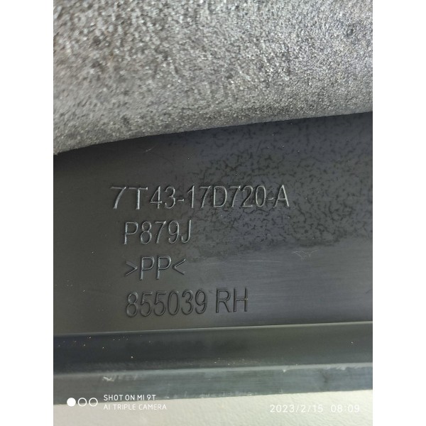 Acabamento Int Retrovisor Edge Direito 2008/2014 7t4317d720a Preto