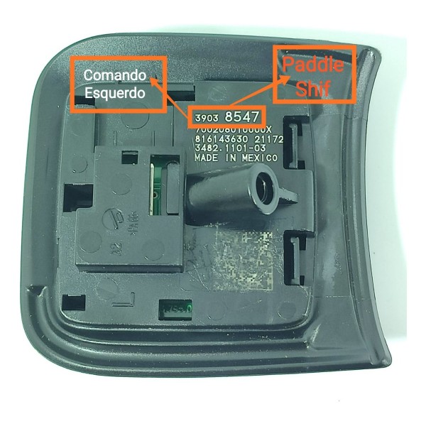 Botao Volume Radio Volante Cruze 2017/2023 39038547