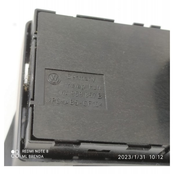 Botão Comando Vidro Tiguan Dianteiro Es 2010/2016 1k4959857b