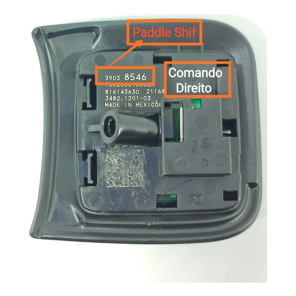 Borboleta Volante Controle Som Cruze Direito 2017/2023