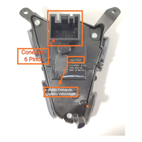 Comando Volante Cruze 1.4 Esquerdo 2017/2023 13431963