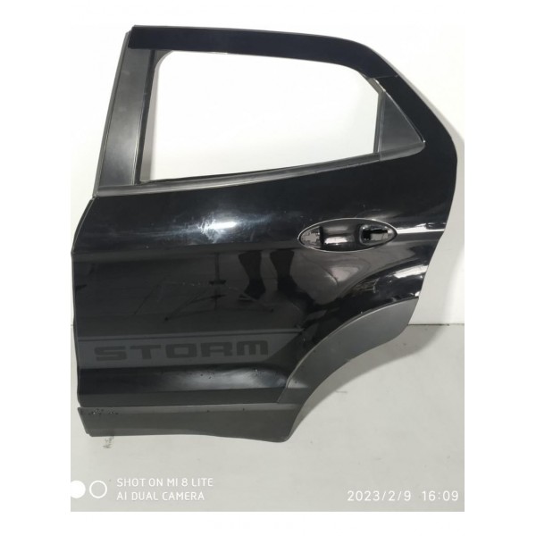 Porta Ecosport Storm Traseira Esquerda 2018 2019 2020 2021