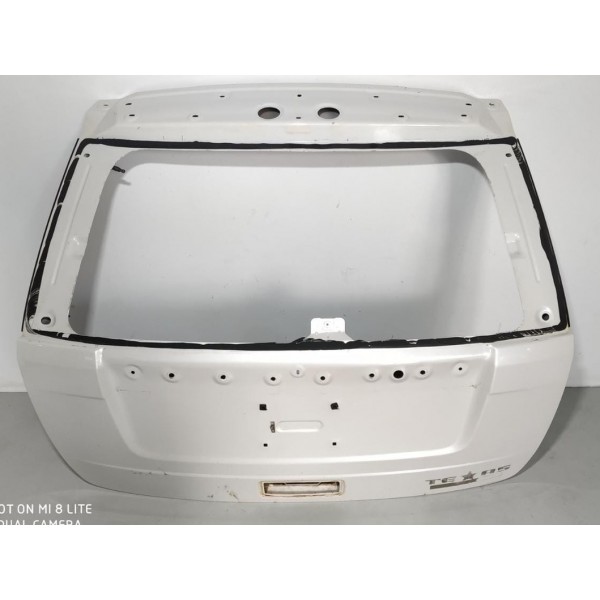 Tampa Traseira Edge 2008/2014 Lisa Branco