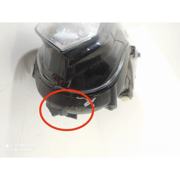 Farol Ecosport Esquerdo Led 2013 2014 2015 2016 2017 Det Esquerdo/motorista