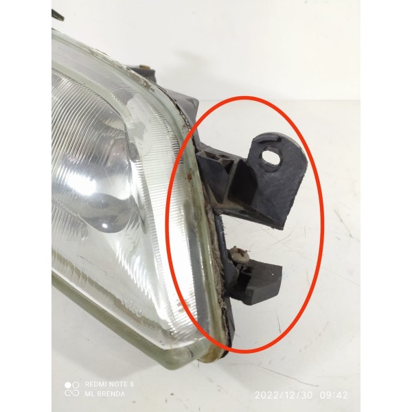 Farol Vectra Direito 1997 Original  Detalhe