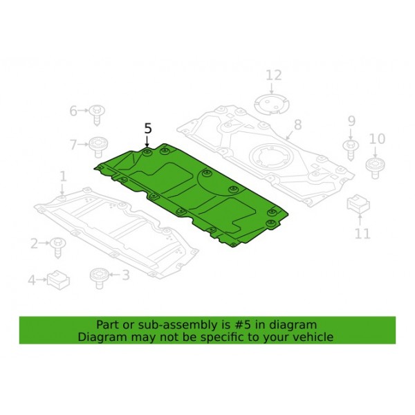 Protetor Carter Radiador Bmw 320 G20 51757447194 /36714