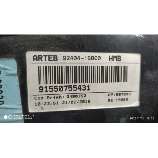 Lanterna Hb20 Hatch Direita Tampa Ate 2017 Orig Det