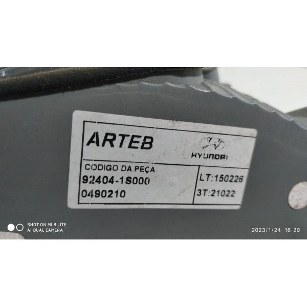 Lanterna Hyundai Hb20 Hatch Dir Tampa Ate 2017 Orig