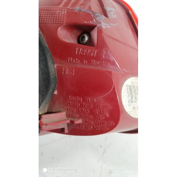 Lanterna Tiguan Direita Tampa 2013 2014 2015 2016 Original