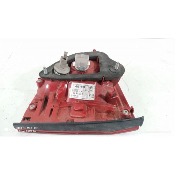 Lanterna Vw Fox Esquerda Tampa Traseira 2015 Original