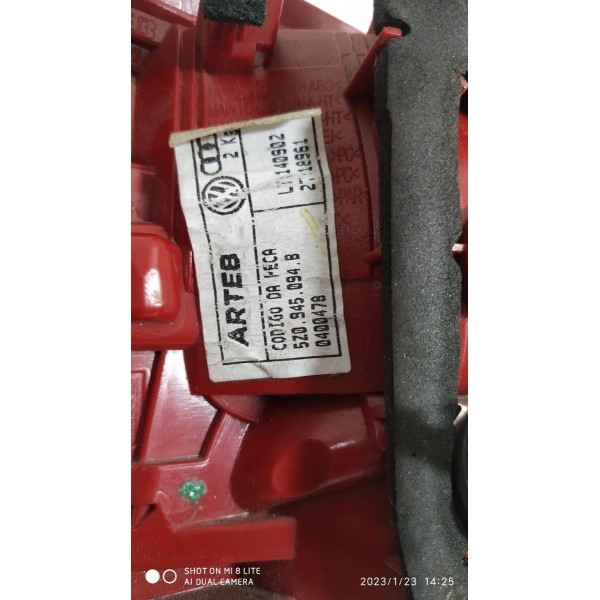 Lanterna Fox Direita Tampa 2016 Original