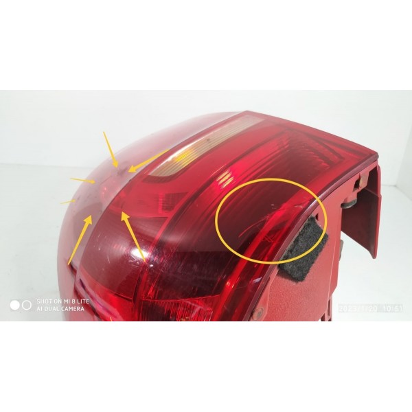 Lanterna Vw Fox Direita 2011 2012 2013 2014 Orig Det