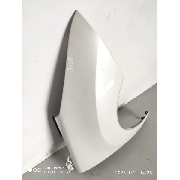 Paralama Peugeot 3008 Direito 2011 2012 2013 2014 2015 2016