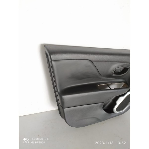 Forro Porta Renegade Dianteiro Esquerdo 2015/2021 Preto