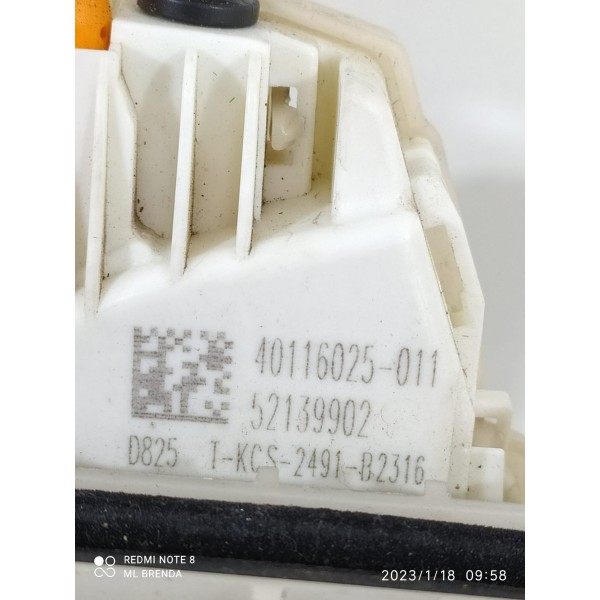 Fechadura Porta Renegade Dianteira Esquer 2015/2021 52139902