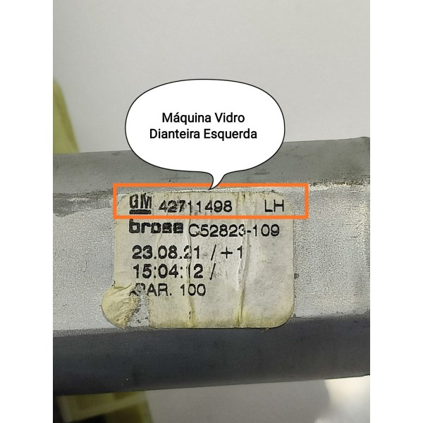 Maquina Vidro Cruze Dianteira Esquerda 2017/2023 42711498
