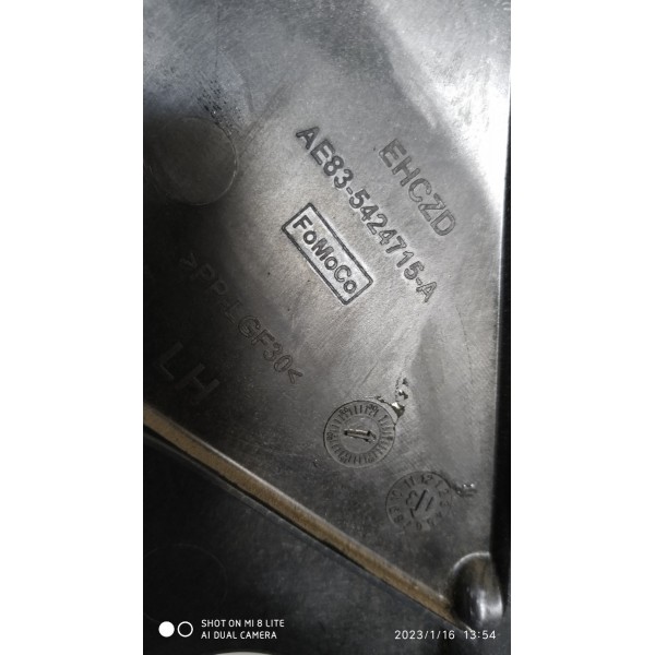 Máquina Vidro New Fiesta Traseira Esquerda 2013/2017