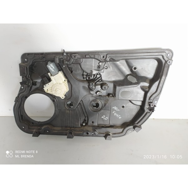 Maquina Vidro New Fiesta Dianteiro Direi 2013 2014 2015 2018