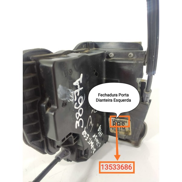 Fechadura Porta Cruze Dianteira Esquerda 2017/2023 13533686