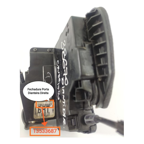 Fechadura Porta Cruze Dianteira Direita 2017/2023 13533687