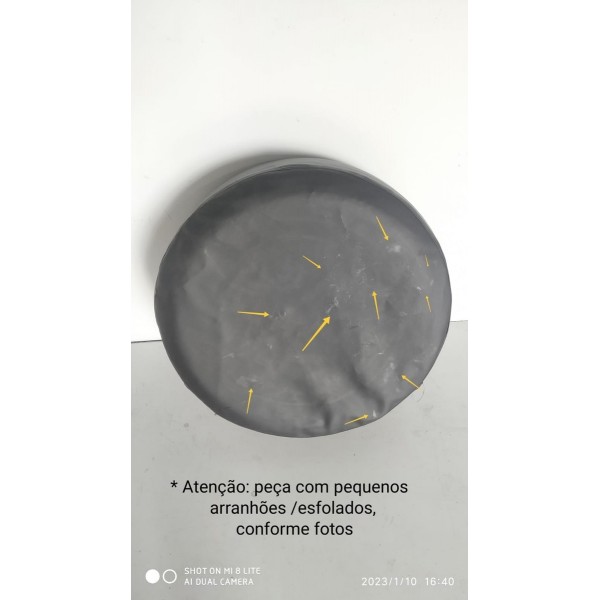 Capa Estepe Lona Ford Ecosport 2009/2020 Detalhe Preto N/a