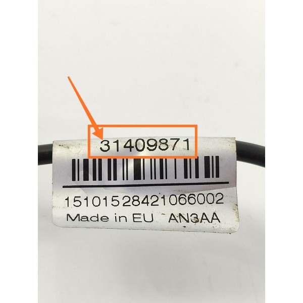 Antena Keyless Volvo V60 S60 Xc60 2011/2018 31409871 Preto