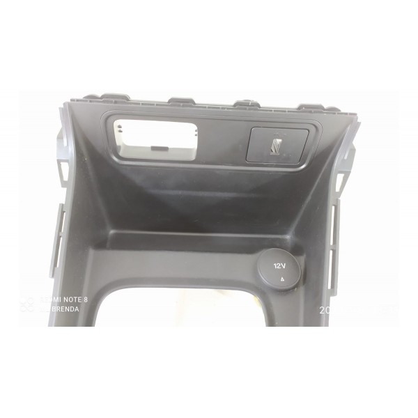 Moldura Console Central Tomada 12v Ford Ecosport 2018/2021