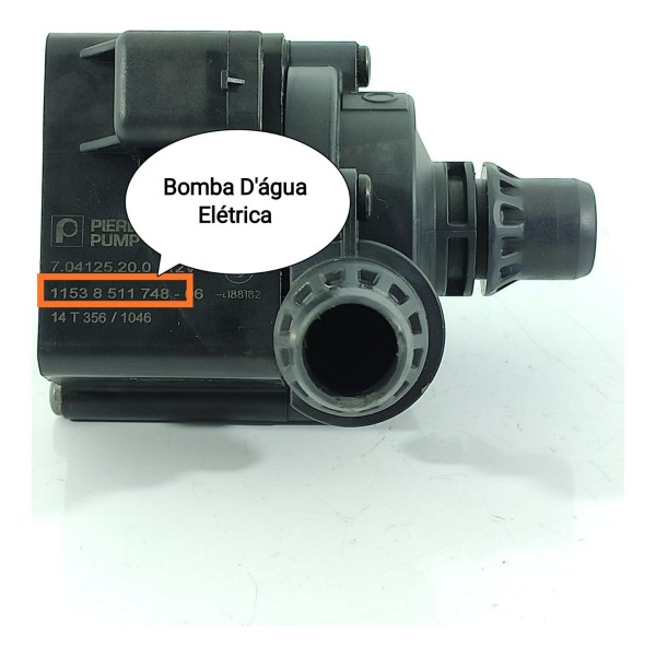 Bomba Agua Eletrica Bmw X5 3.0 Diesel 2014/2018 8511748